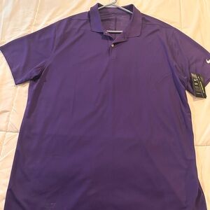 Nike Men's Vibrant Purple Polo